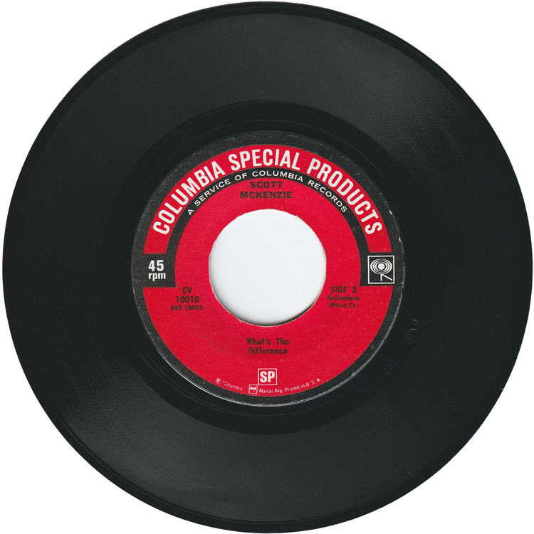 Scott McKenzie - San Francisco (Be Sure To Wear Flowers In Your Hair) / What's The Difference [Re-Issue]