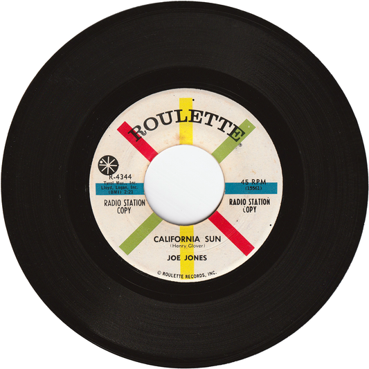 Joe Jones - California Sun / Please Don't Talk About Me When I'm Gone [Promo, Vinyl]