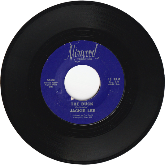 Jackie Lee - The Duck / Let Your Conscience Be Your Guide [Styrene, Monarch Pressing]