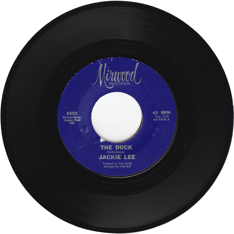 Jackie Lee - The Duck / Let Your Conscience Be Your Guide [Styrene, Monarch Pressing]