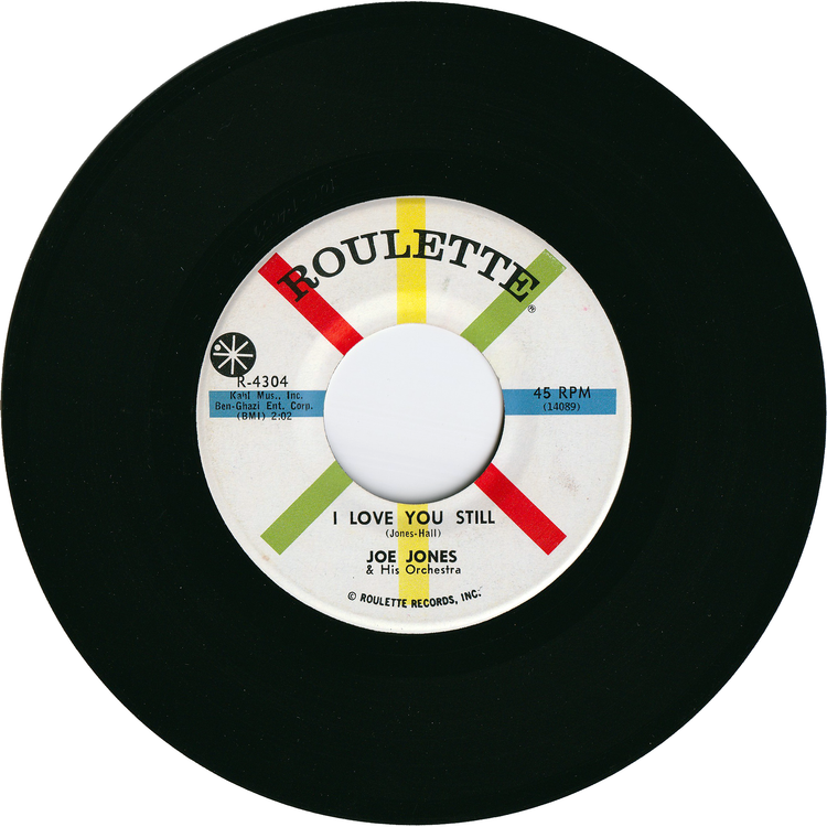 Joe Jones - You Talk Too Much / I Love You Still [ROULETTE Label]
