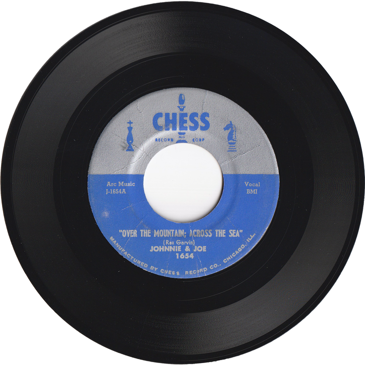 Johnnie & Joe - Over The Mountain Across The Sea / My Baby's Gone, On, On
