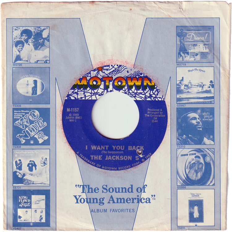 The Jackson 5 - I Want You Back / Who's Lovin' You [Styrene, Misprint, Monarch Pressing]