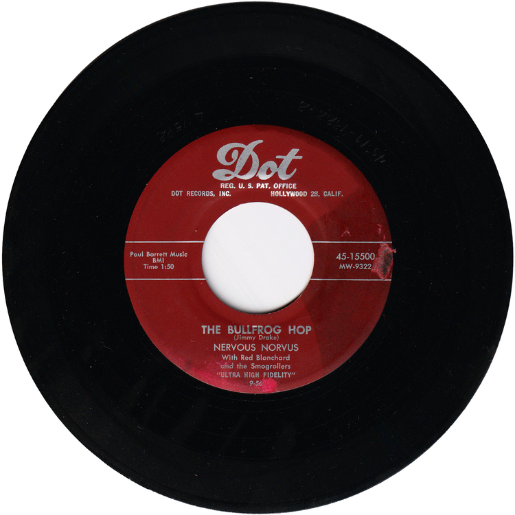 Nervous Norvus - The Fang / The Bullfrog Hop [Maroon Label]