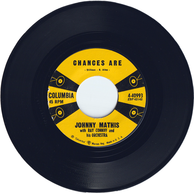 Johnny Mathis - Chances Are / The Twelfth Of Never