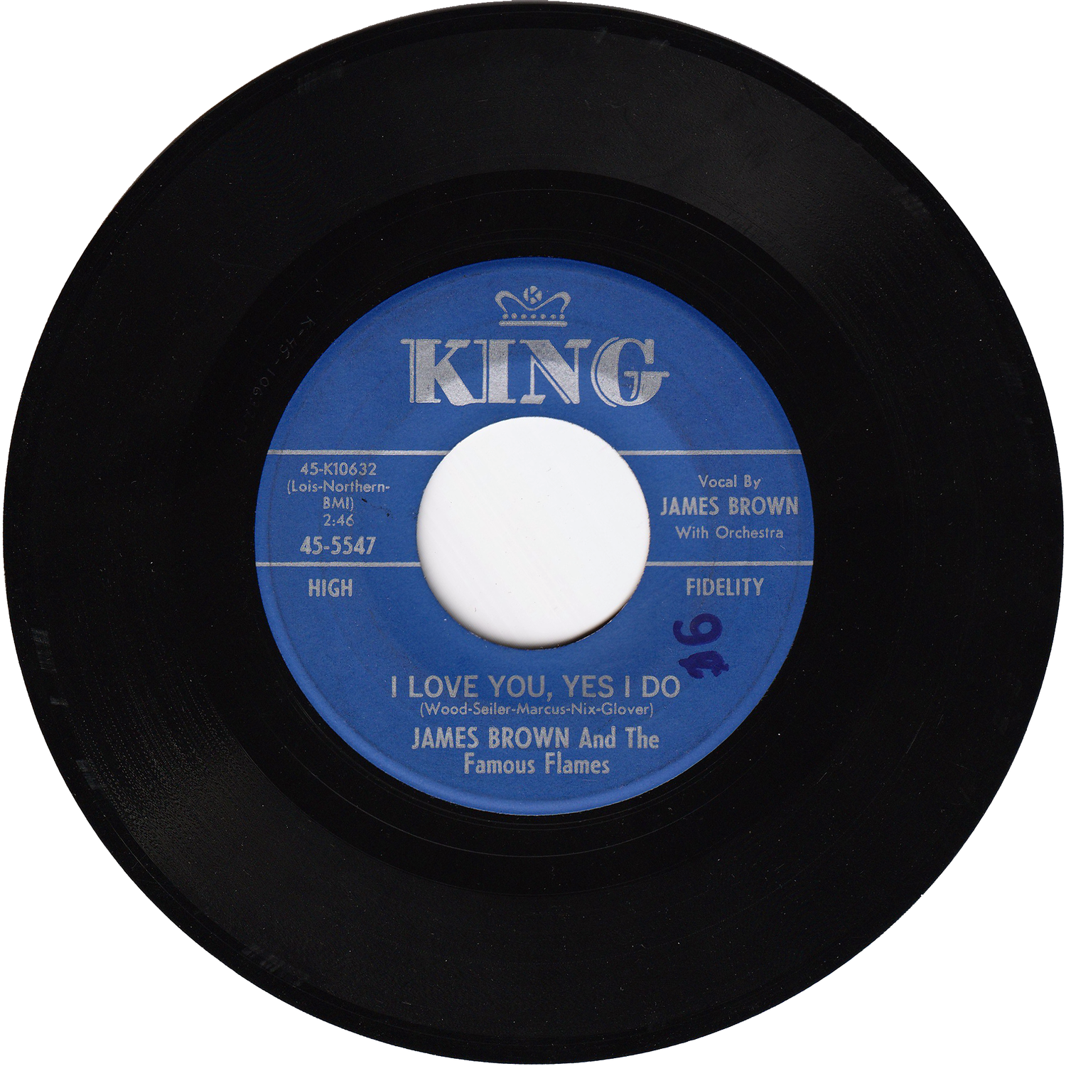 James Brown & The Famous Flames - Just You & Me, Darling / I Love