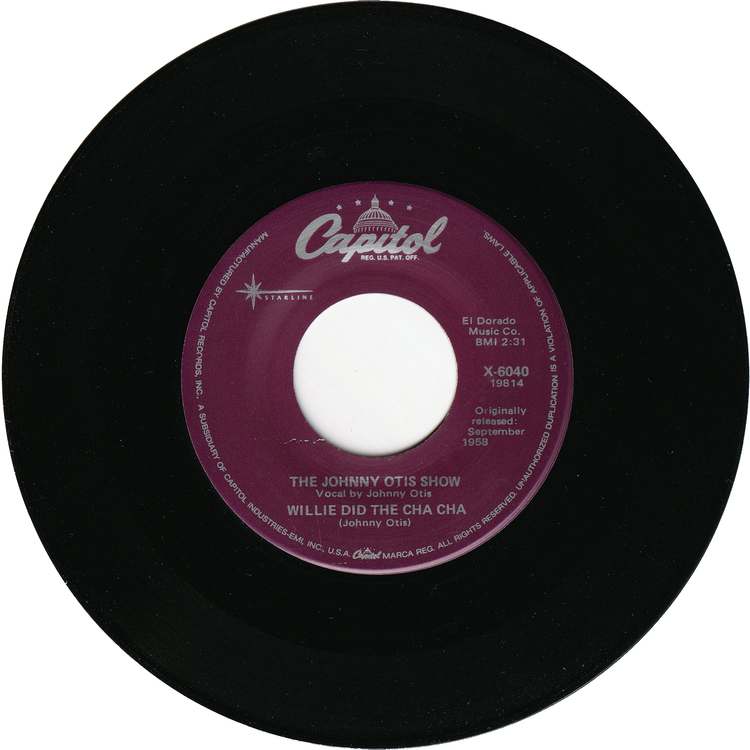 The Johnny Otis Show - Willie & The Hand Jive / Willie Did The Cha Cha [Re-Issue]