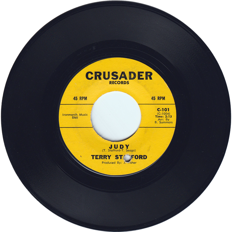 Terry Stafford - Suspicion / Judy [Styrene, Hollywood Pressing]