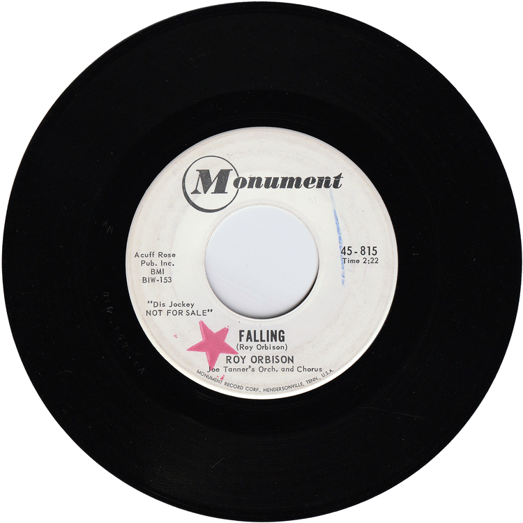 Roy Orbison - Falling / Distant Drums [Promo]