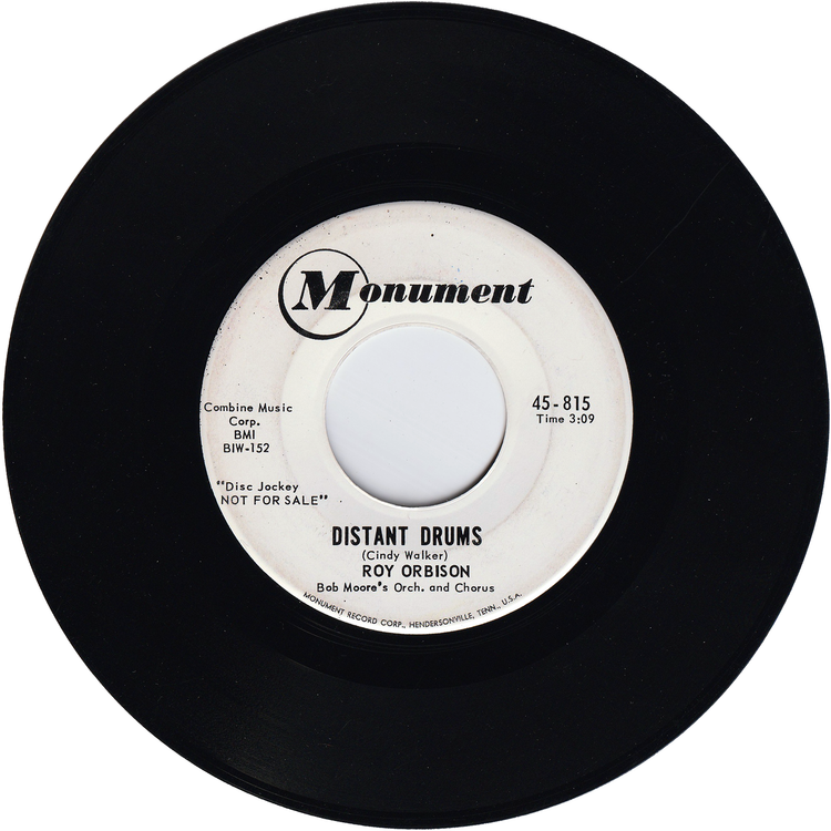 Roy Orbison - Falling / Distant Drums [Promo]