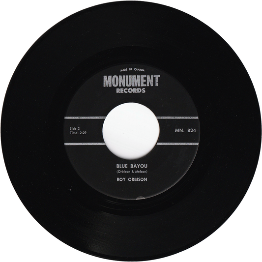 Roy Orbison - Blue Bayou / Mean Woman Blues [Canada]