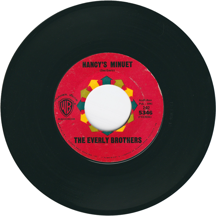 The Everly Brothers - Nancy's Minuet / (So If Was...So It Is) So It Always Will Be