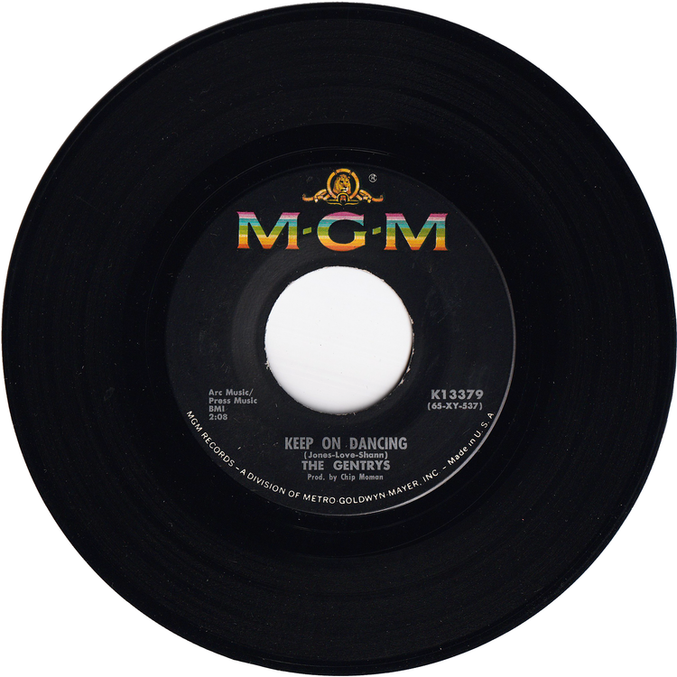 The Gentrys - Keep On Dancing / Make Up Your Mind