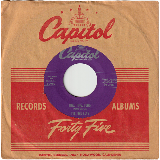 The Five Keys - Ling, Ting, Tong / I'm Alone [Scranton Pressing]