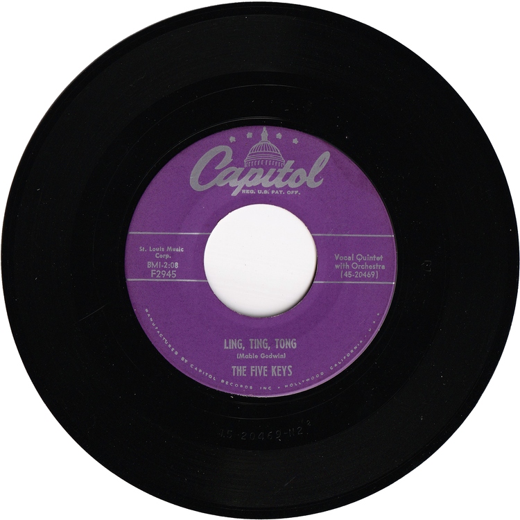 The Five Keys - Ling, Ting, Tong / I'm Alone [Scranton Pressing]