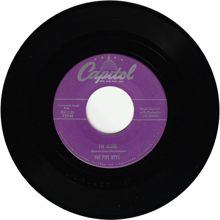 The Five Keys - Ling, Ting, Tong / I'm Alone [Scranton Pressing]