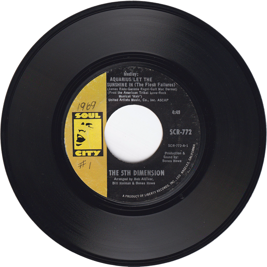 The 5th Dimension - Aquarius - Let The Sunshine In / Don'tcha Hear Me Callin' To Ya