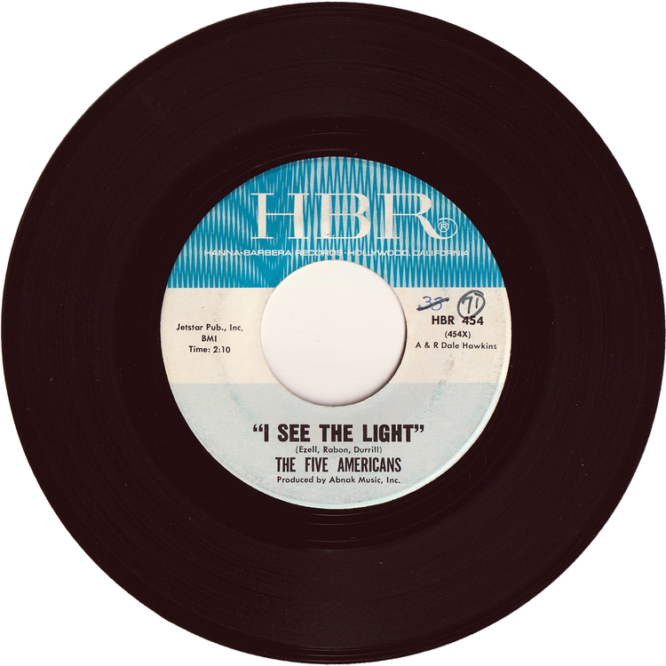 The Five Americans - I See The Light / The Outcasts