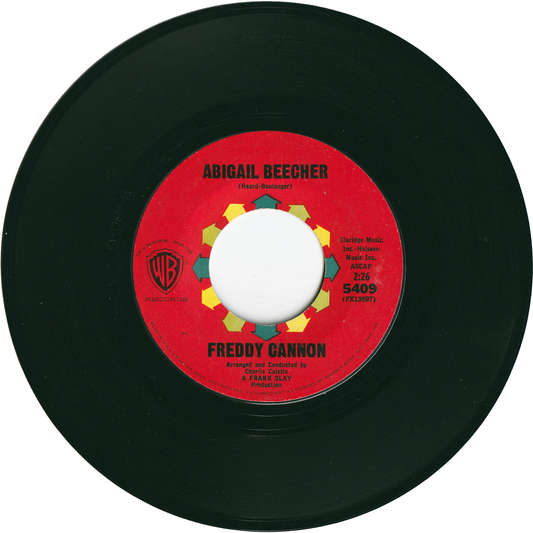 Freddy Cannon - Abigail Beecher / All American Girl