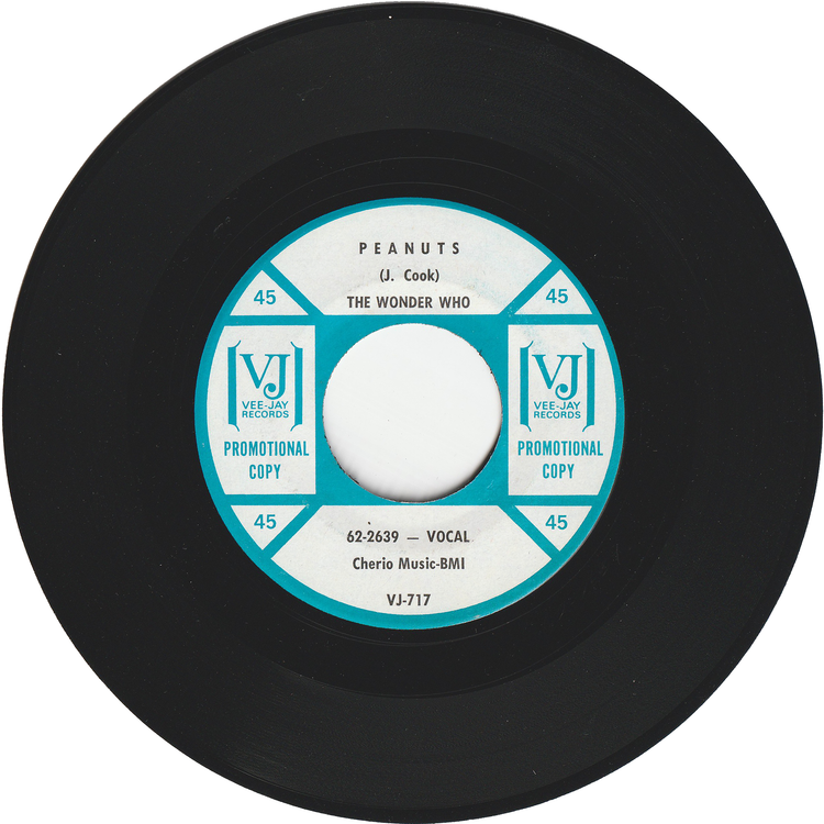 The Wonder Who (The Four Seasons) - My Sugar / Peanuts [Promo]