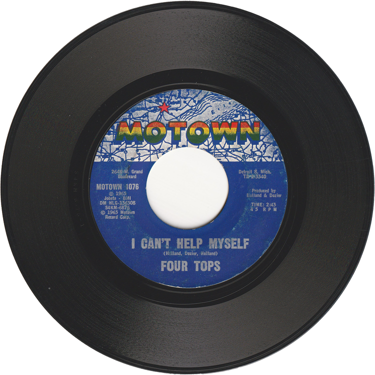 The Four Tops - I Can't Help Myself / Sad Souvenirs [Styrene, Monarch Pressing]