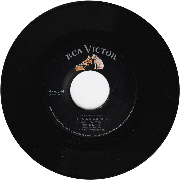 The Singing Dogs - Pat-a-Cake, Three Blind Mice, Jingle Bells / Oh! Susanna