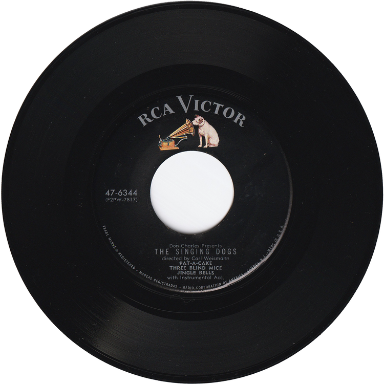 The Singing Dogs - Pat-a-Cake, Three Blind Mice, Jingle Bells / Oh! Susanna