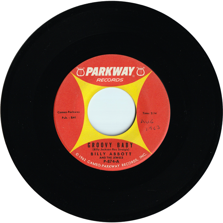 Billy Abbott & The Jewels (The Tymes) - Come On & Dance With Me / Groovy Baby [Vinyl, Long Rim Text]