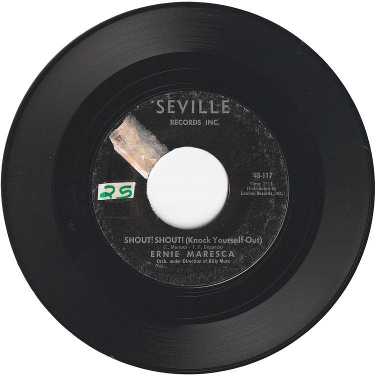 Ernie Maresca - Shout! Shout! (Knock Yourself Out) / Crying Like A Baby Over You