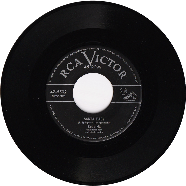 Eartha Kitt - Santa Baby / Under The Bridges Of Paris