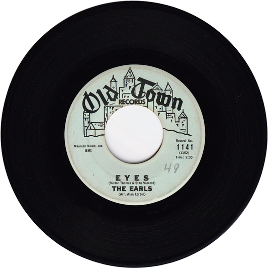 The Earls - Eyes / Look My Way [Light Blue Label]