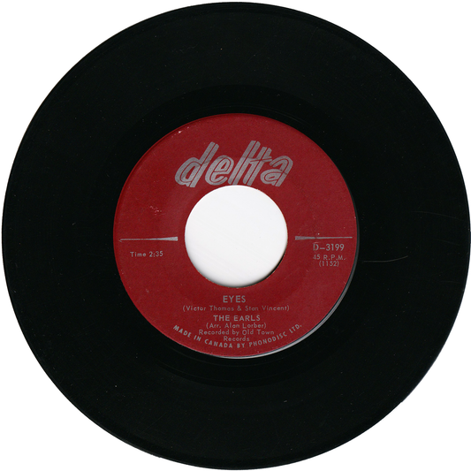 The Earls - Eyes / Look My Way [Canada]