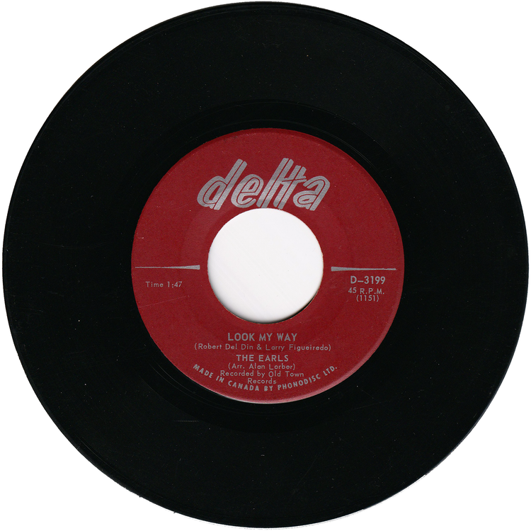 The Earls - Eyes / Look My Way [Canada]