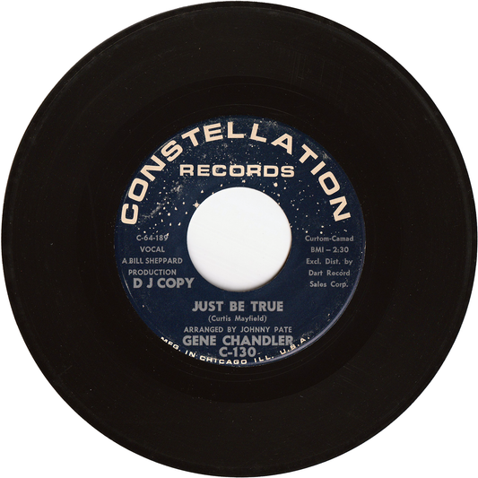 Gene Chandler - Just Be True / A Song Called Soul [Promo]