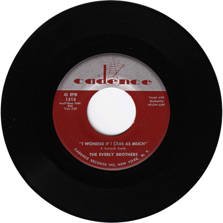 The Everly Brothers - Bye Bye Love / I Wonder If I Care As Much [Vinyl, Monarch Pressing]