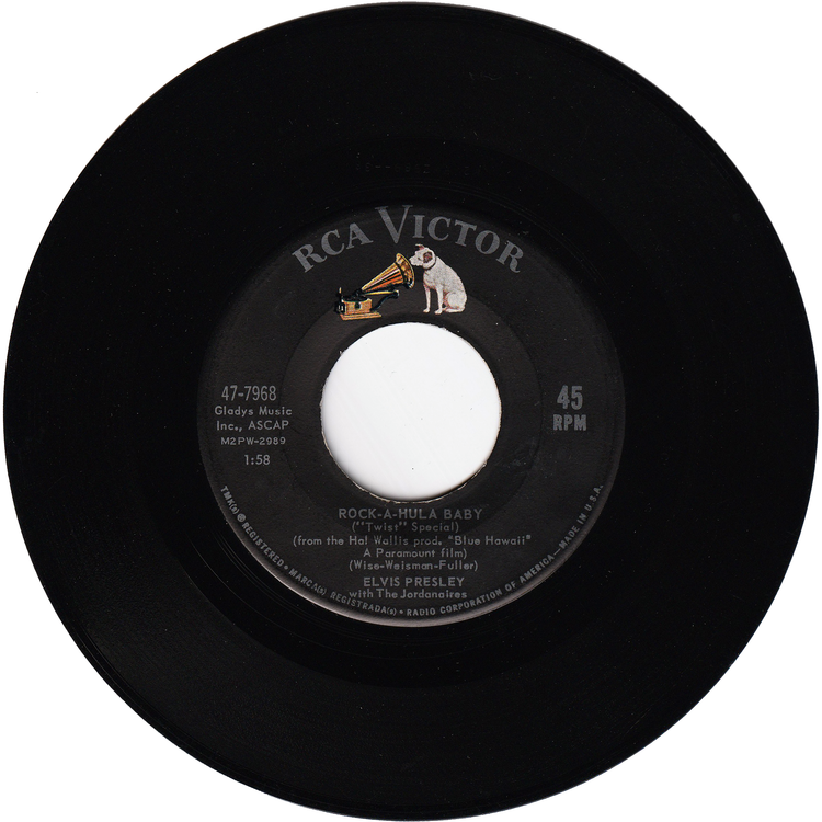 Elvis Presley - Can't Help Falling In Love / Rock-a-Hula Baby [Vinyl, Indianapolis Pressing]