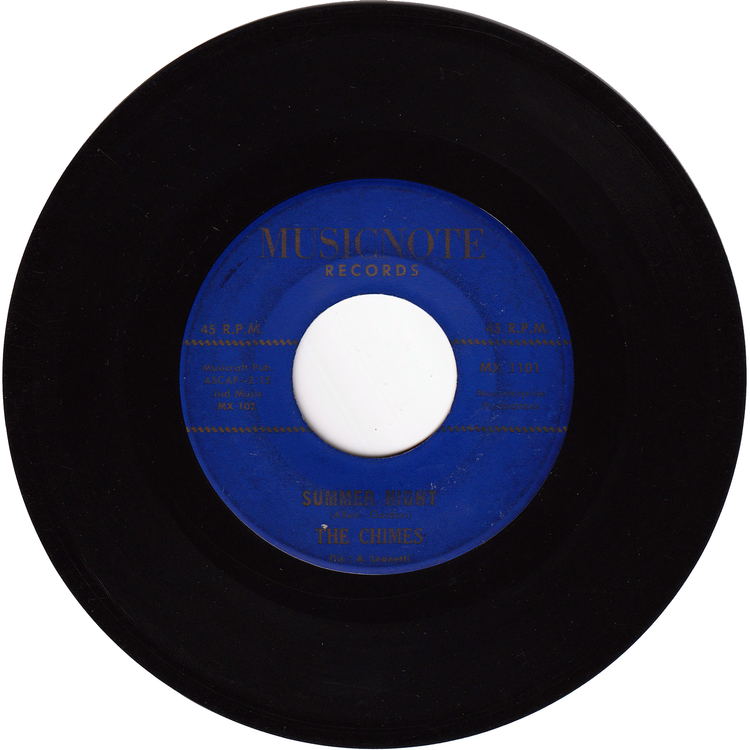 The Chimes - Once In Awhile / Summer Night [MUSICNOTE Label]