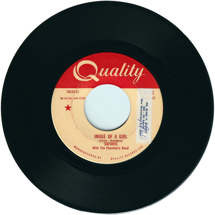 Safaris - Image Of A Girl / 4 Steps To Love [Canada]