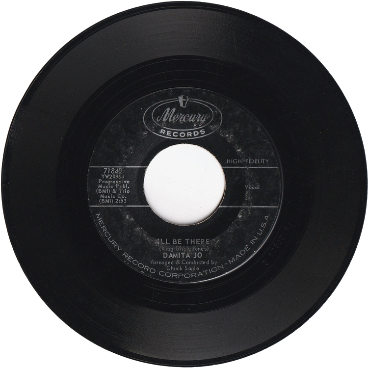 Damita Jo - I'll Be There / Love Laid Its Hands On Me