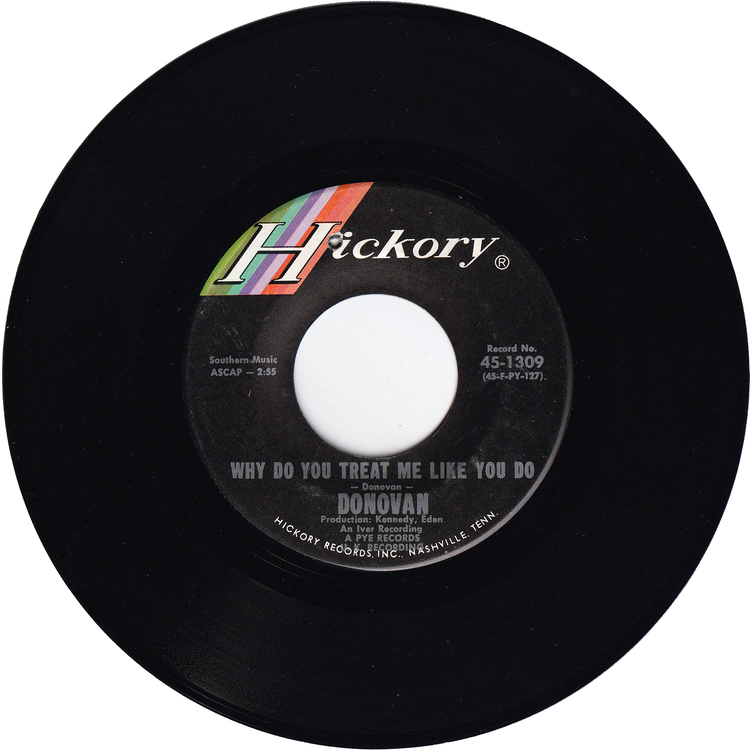 Donovan - Catch The Wind / Why Do You Treat Me Like You Do