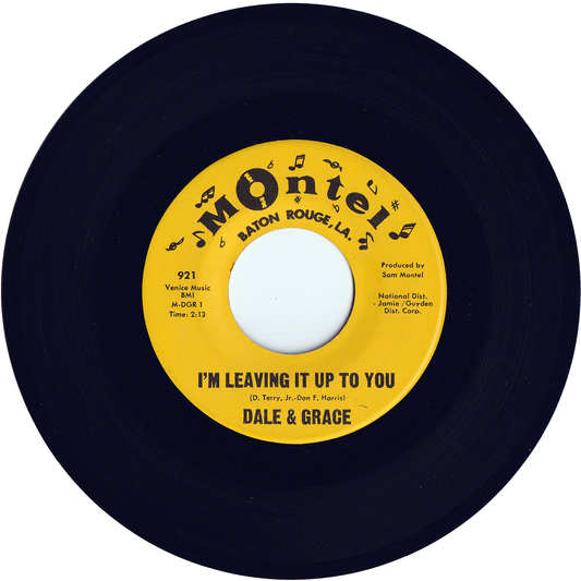 Dale & Grace - I'm Leaving It Up To You / That's The What I Like About You