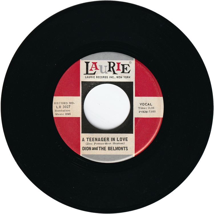 Dion & The Belmonts - A Teenager In Love / I've Cried Before
