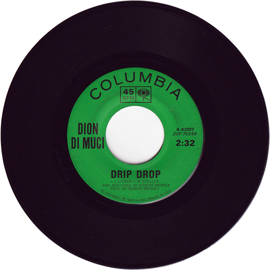 Dion - Drip Drop / No One's Waiting For Me