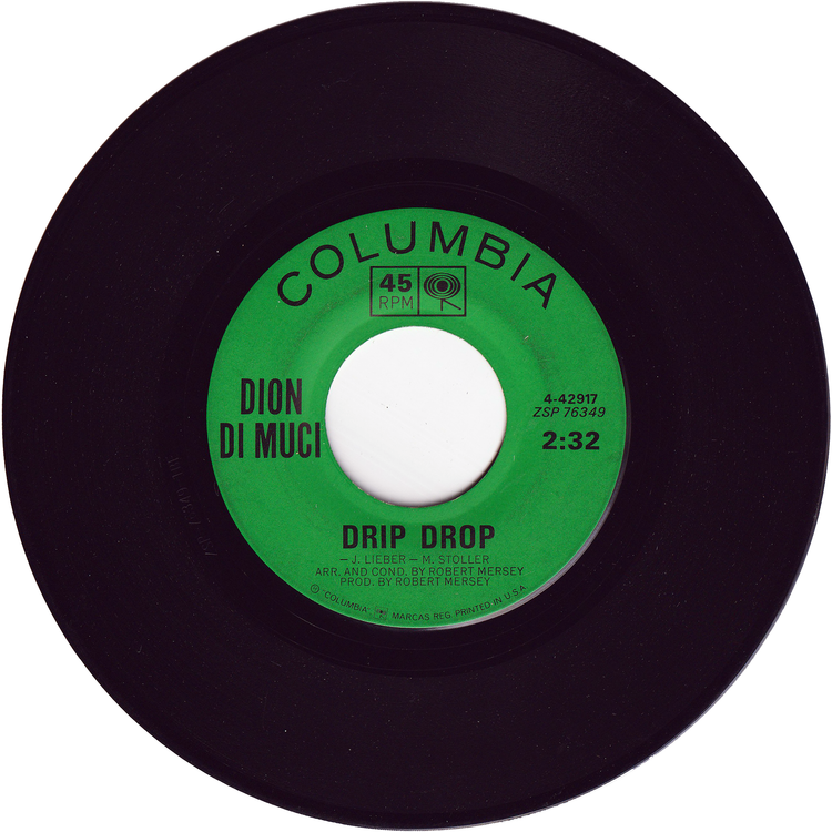 Dion - Drip Drop / No One's Waiting For Me