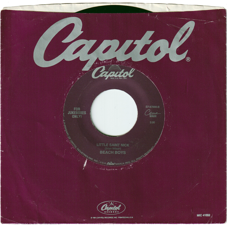 The Beach Boys - Little Saint Nick / Frosty The Snowman [Re-Issue]