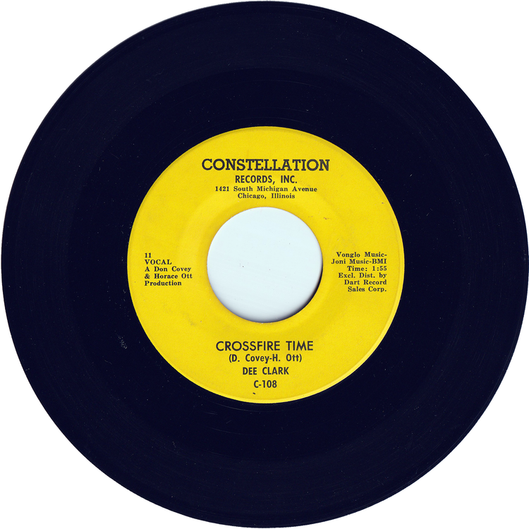 Dee Clark - Crossfire Time / I'm Going Home