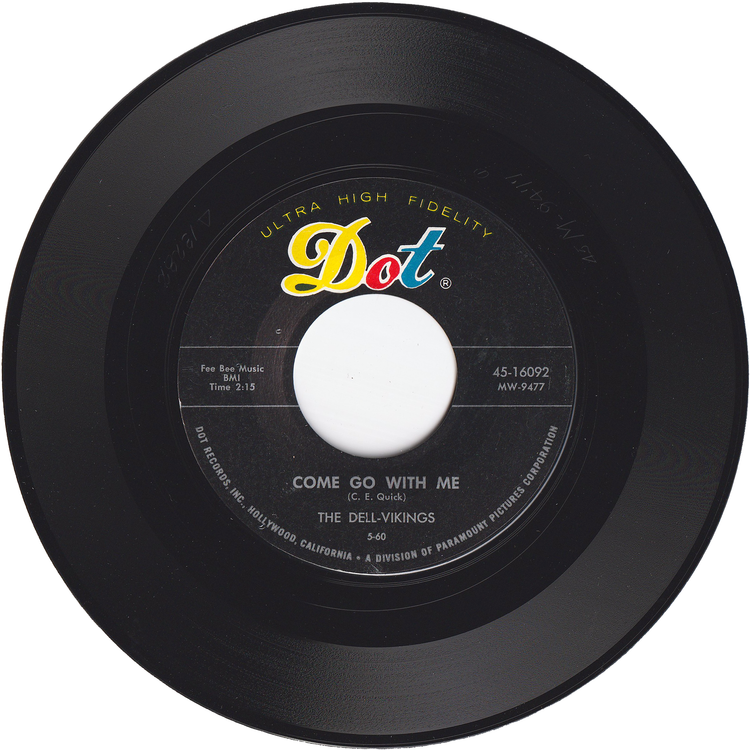 The Del Vikings - Come Go With Me / How Can I Find True Love [2nd.press]