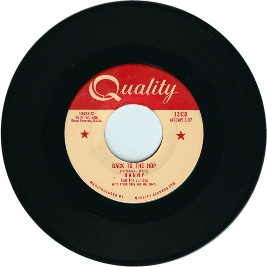 Danny & The Juniors - Back To The Hop / The Charleston Fish [Canada]