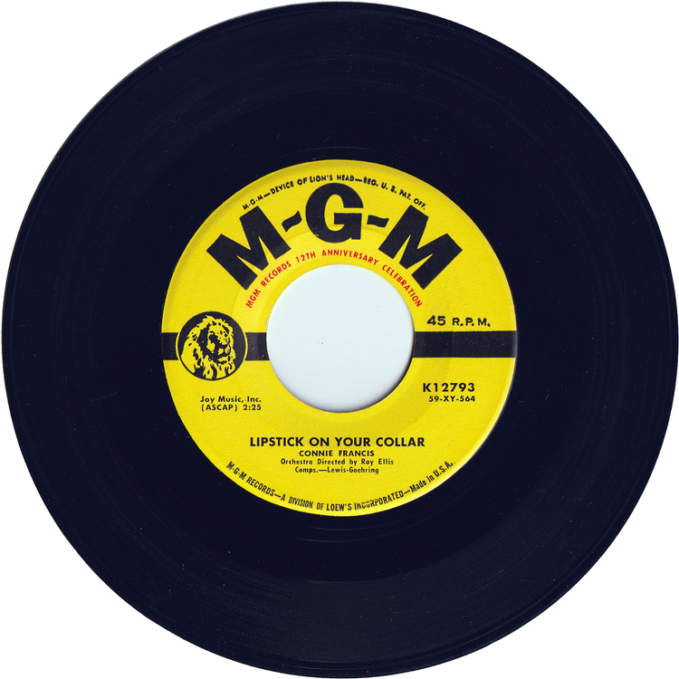 Connie Francis - Lipstick On Your Collar / Frankie