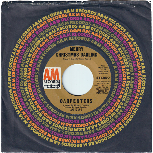Carpenters - Merry Christmas Darling / Mr. Guder